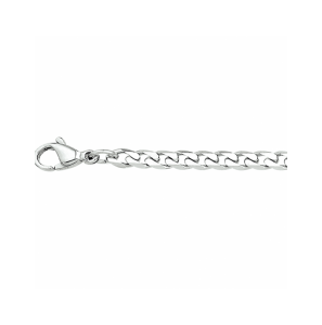 Staal collier geslepen gourmette 4,3 mm - 3241597