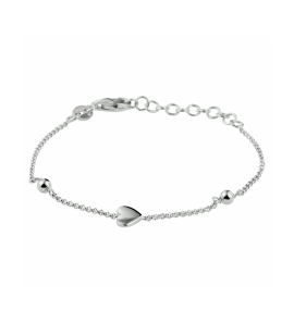 Zilver armband hart 13-16 cm - 3241301