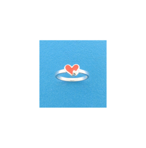 Zilver ring hartjes mt. 13.5 - 3241314
