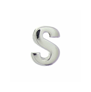 Zilver hanger letter S - 3242684
