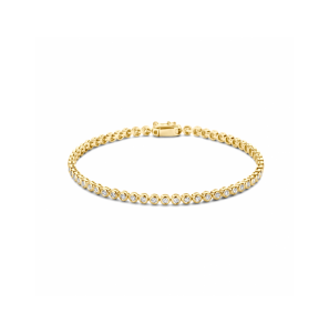 Goud tennisarmband diamant 2,9 mm 18 cm 1,00ct g si - 3250416