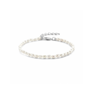 Zilver armband parel 3,2 mm 16 + 3 cm - 3241102