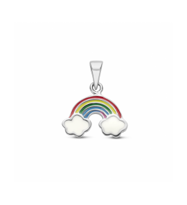 Zilver hanger regenboog - 3242213