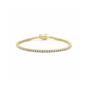 gouden tennisarmband lab grown diamant 2.00ct g si 2,3 mm 17,5 cm - 3250352