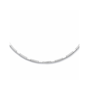 Zilver collier choker 3,3 mm 43 cm poli/mat - 3241592