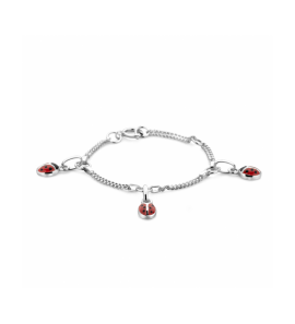 Zilver armband lieveheersbeestje - 3241540