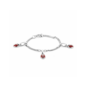 Zilver armband lieveheersbeestje - 3241540