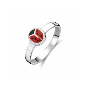 Zilver ring lieveheersbeestje - 3240551