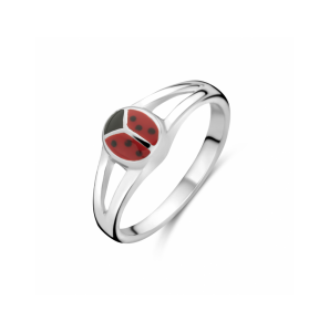 Zilver ring lieveheersbeestje - 3230362
