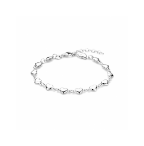 Zilver armband hart 16 + 3 cm - 3230602