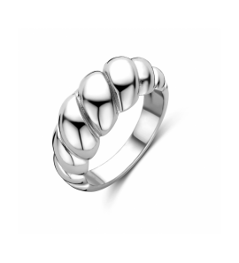 Zilver ring gedraaid - 3240508