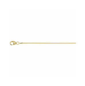 Goud armband slang rond 1,2 mm 19 + 2 cm (heren lengte) - 3242067