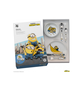 WMF KINDERBESTEK EDELSTAAL 18/10 6 DLG. MINIONS 12-8607-6 - 3241199