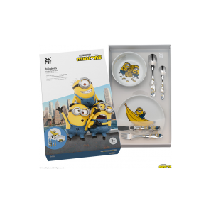 WMF KINDERBESTEK EDELSTAAL 18/10 6 DLG. MINIONS 12-8607-6 - 3241199