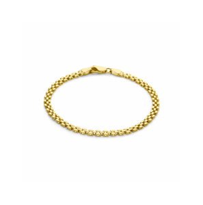 Goud armband panter 3,5 mm 18 cm - 3242069