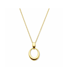Goud collier 42 - 44 cm - 3242078