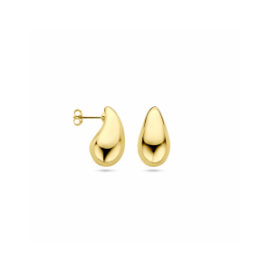 Goud oorknoppen druppel - 3240795