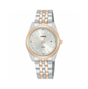 Lorus Dames bicolour bracelet grijs 50m wr - 3240131