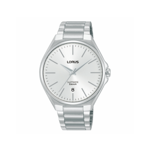 Lorus heren staal bracelet wit 100m - 3240136