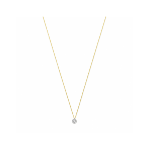 Gouden collier lab grown diamant 40 - 42 - 44 cm 0.25ct g si - 3250360