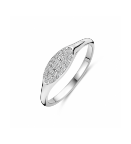 Zilver ring zirkonia - 3242152