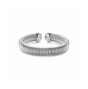 Zilver klemband tubogas zirkonia 13 mm - 3242185