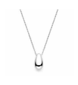 Zilver collier druppel 41 - 43 - 45 cm - 3242199