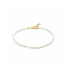 Zilver verguld armband parels 16,5 + 2 cm 3 micron - 3242171