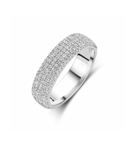 Zilver ring zirkonia - 3242144