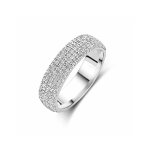 Zilver ring zirkonia - 3242144