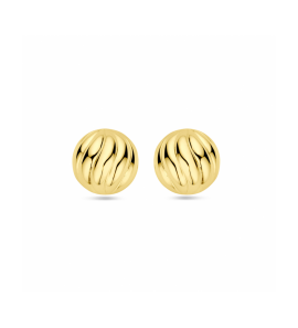 Zilver verguld oorknoppen 14,5 mm 1 micron - 3242090