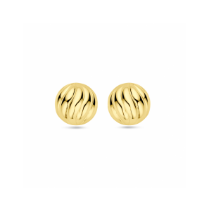 Zilver verguld oorknoppen 14,5 mm 1 micron - 3242090