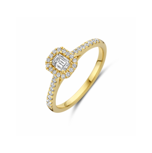 Gouden ring lab grown diamant 0.48ct h si - 3250358