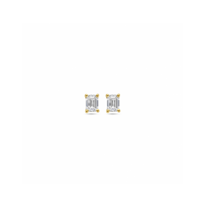 Gouden oorknoppen lab grown diamant 0.50ct (2x 0.25ct) h si 4,5 mm - 3250365