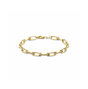 Goud armband 6,5 mm 19 cm - 3242071