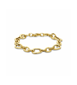 Goud armband 10 mm 19 cm - 3242057
