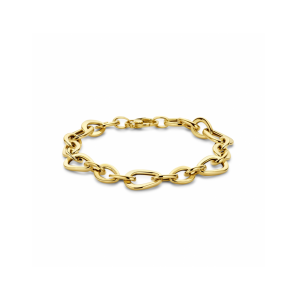 Goud armband 10 mm 19 cm - 3242057