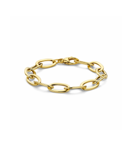 Goud armband 10,5 mm 19 cm - 3242058
