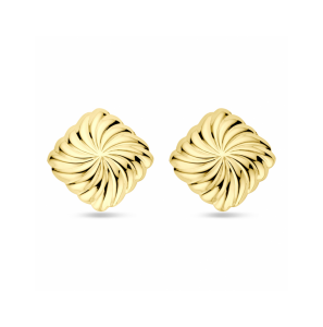 Zilver verguld oorknoppen 37 mm 1 micron - 3242080