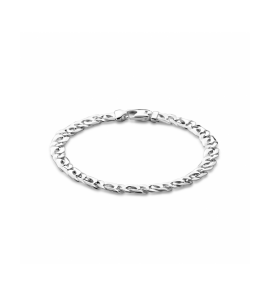Zilver armband valkoog  6,5 mm 20cm - 3241646
