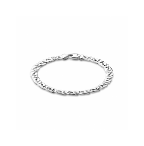 Zilver armband valkoog  6,5 mm 20cm - 3241646
