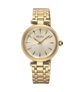 Seiko Dameshorloge 5 bar WR Hardlex crystal glas - 3241915