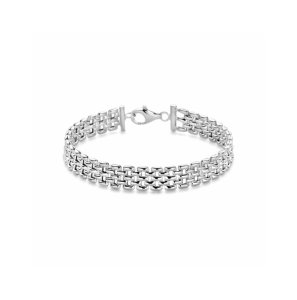 Zilver armband panter 8 mm 19 cm - 3241647