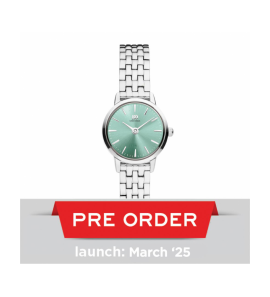 DANISH DESIGN AKILIA MINI LINK SILVER SAGE GREEN IV93Q1268 - 3250342